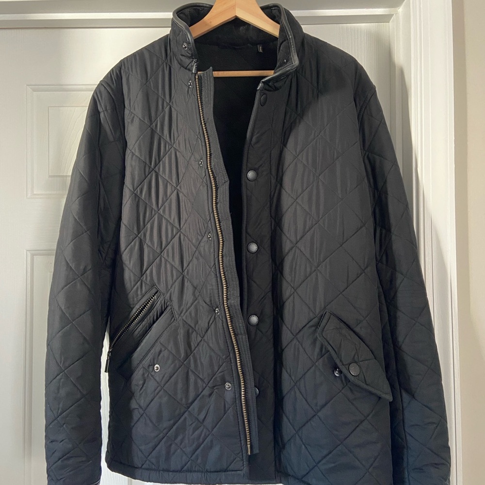 Barbour Men's Black Quilted Jacket
